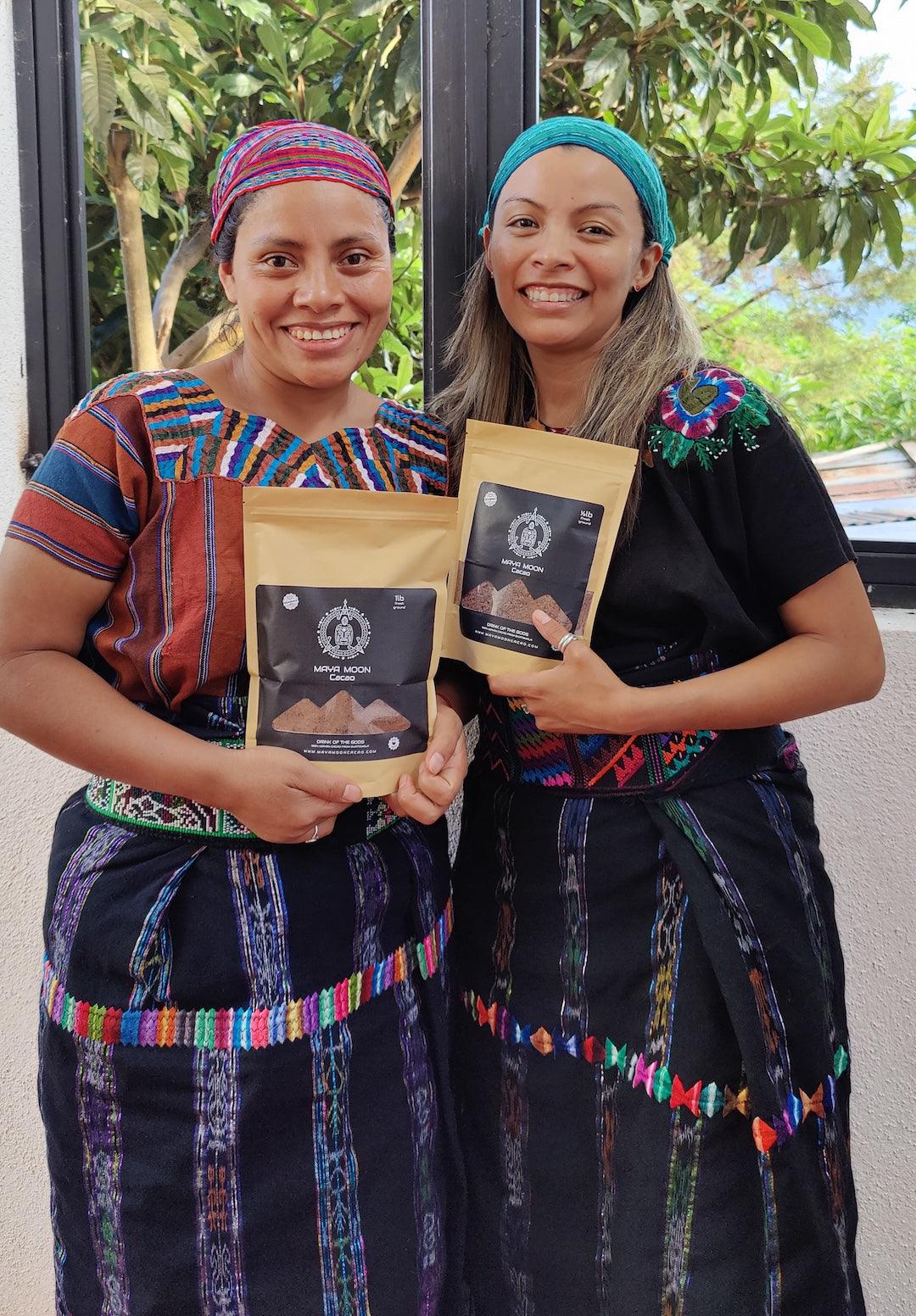 Mayan organic ceremonial Cacao (1 Lb Fresh Ground) - Maya Moon Cacao