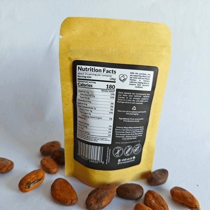 Mayan organic ceremonial Cacao Single Sirving (1.5 Oz Fresh Ground) - Maya Moon Cacao